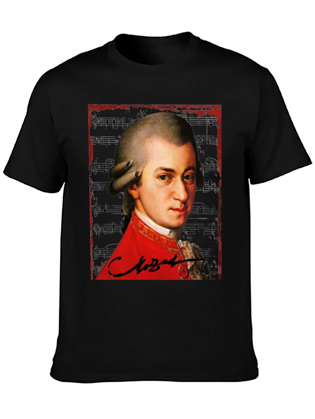 Mozart Graphic T-Shirt - Classical Music Tee