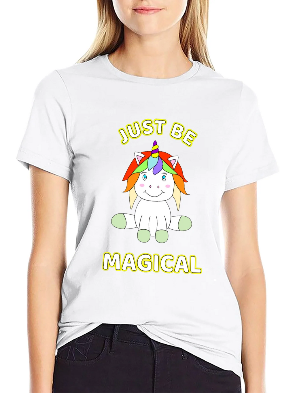 Just Be Magical Unicorn Graphic Tee