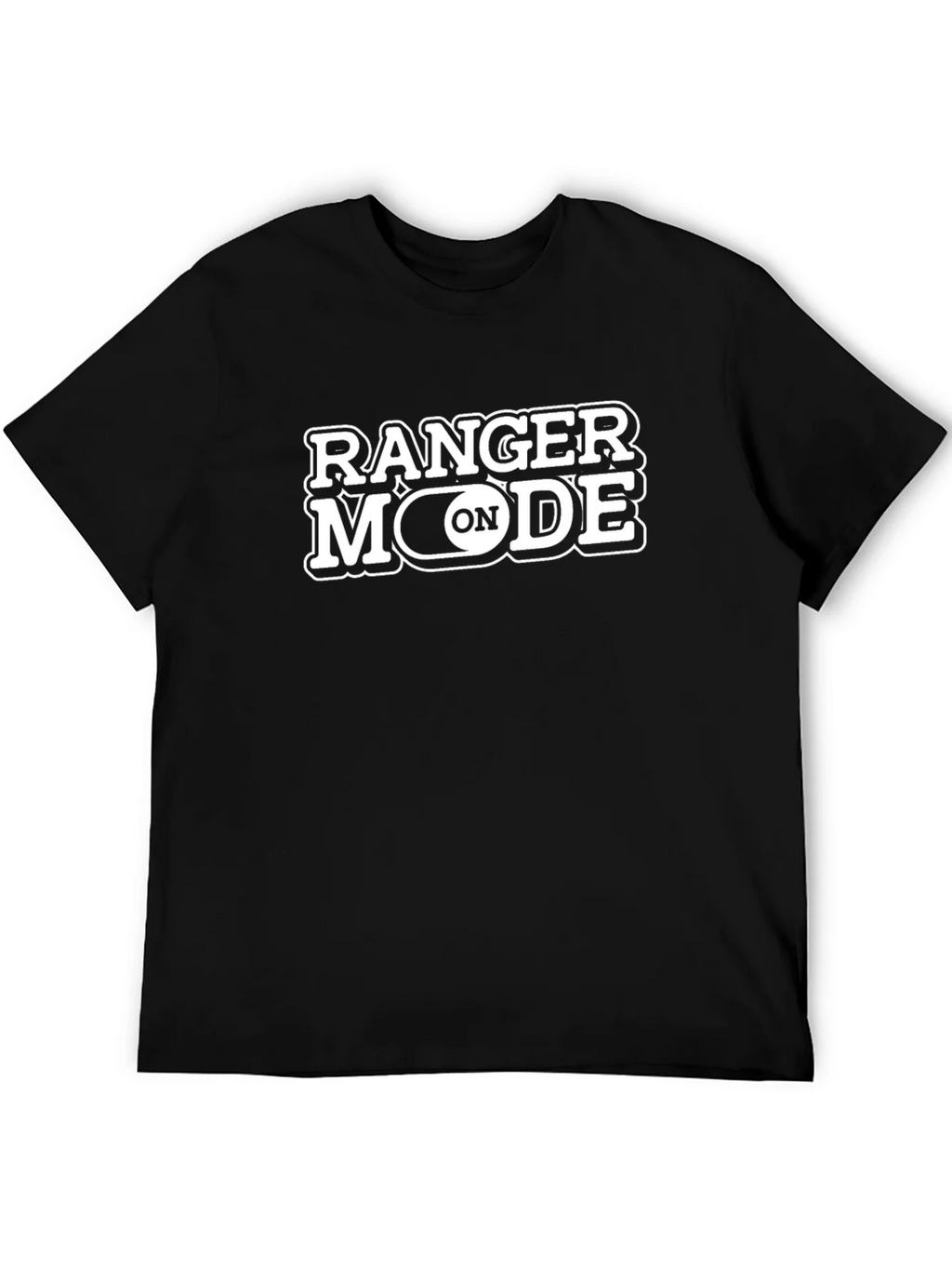 Ranger Mode ON Graphic Tee - Black