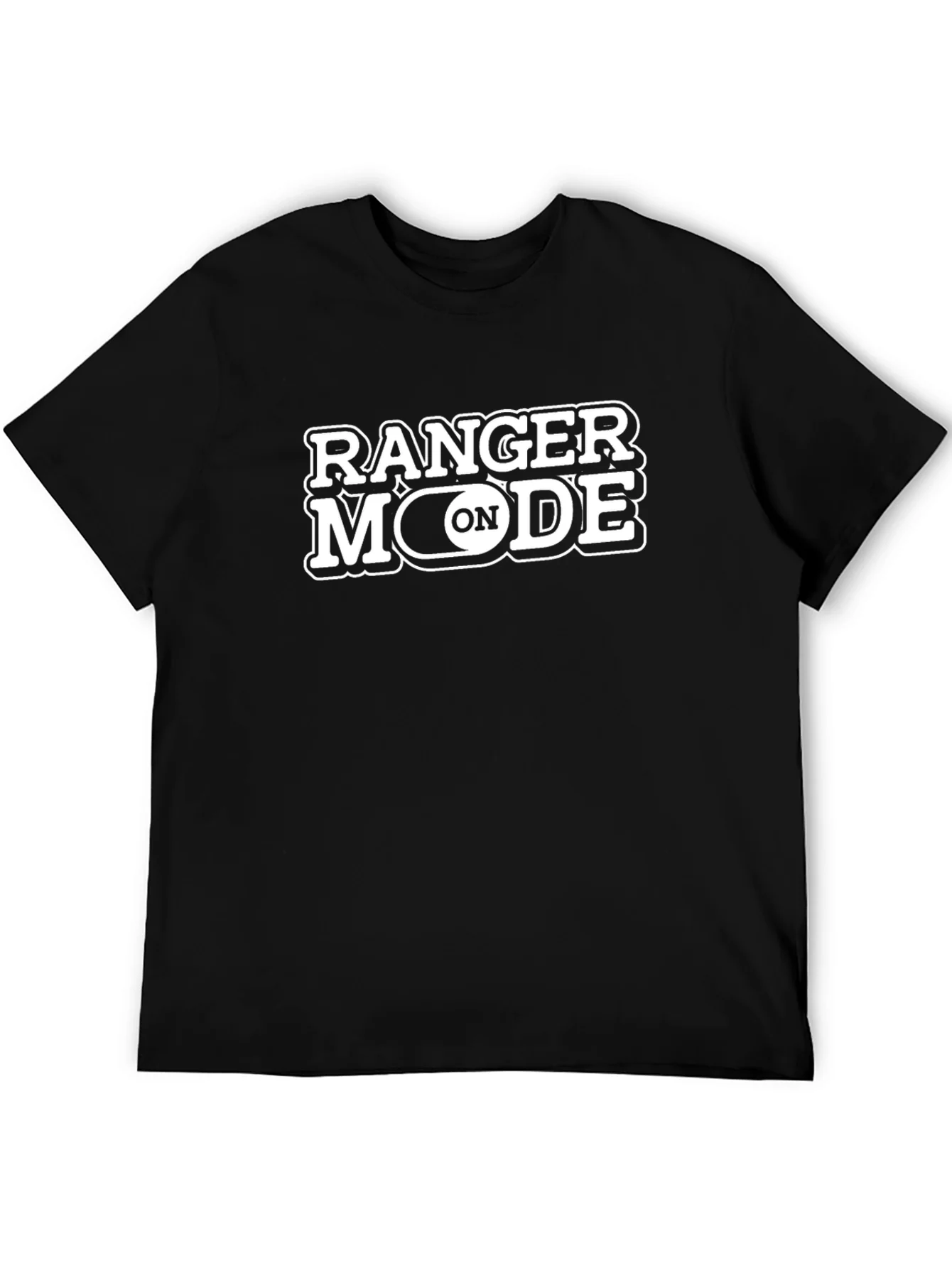 Ranger Mode ON Graphic Tee - Black