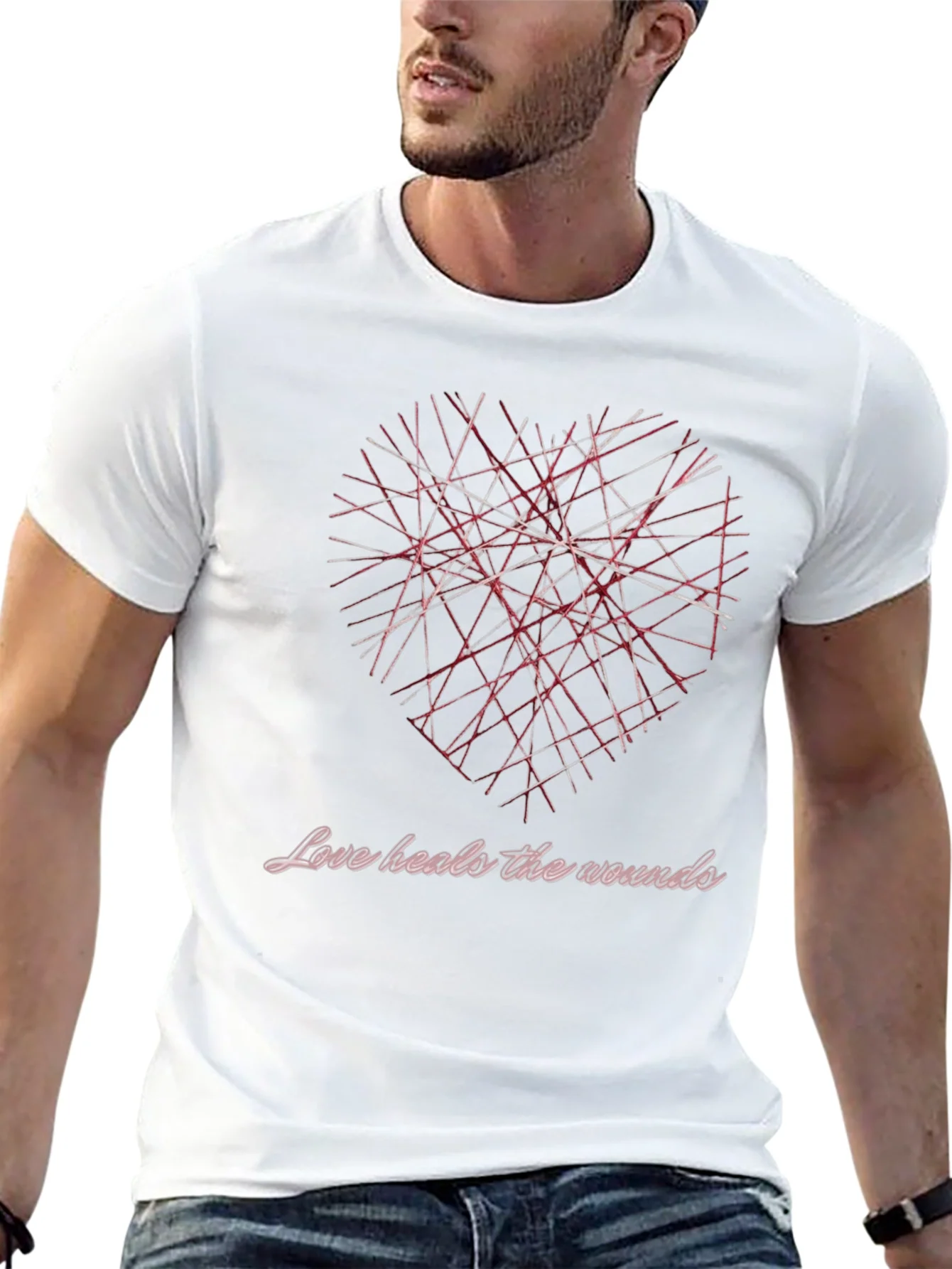 Love Heals Wounds Graphic T-Shirt