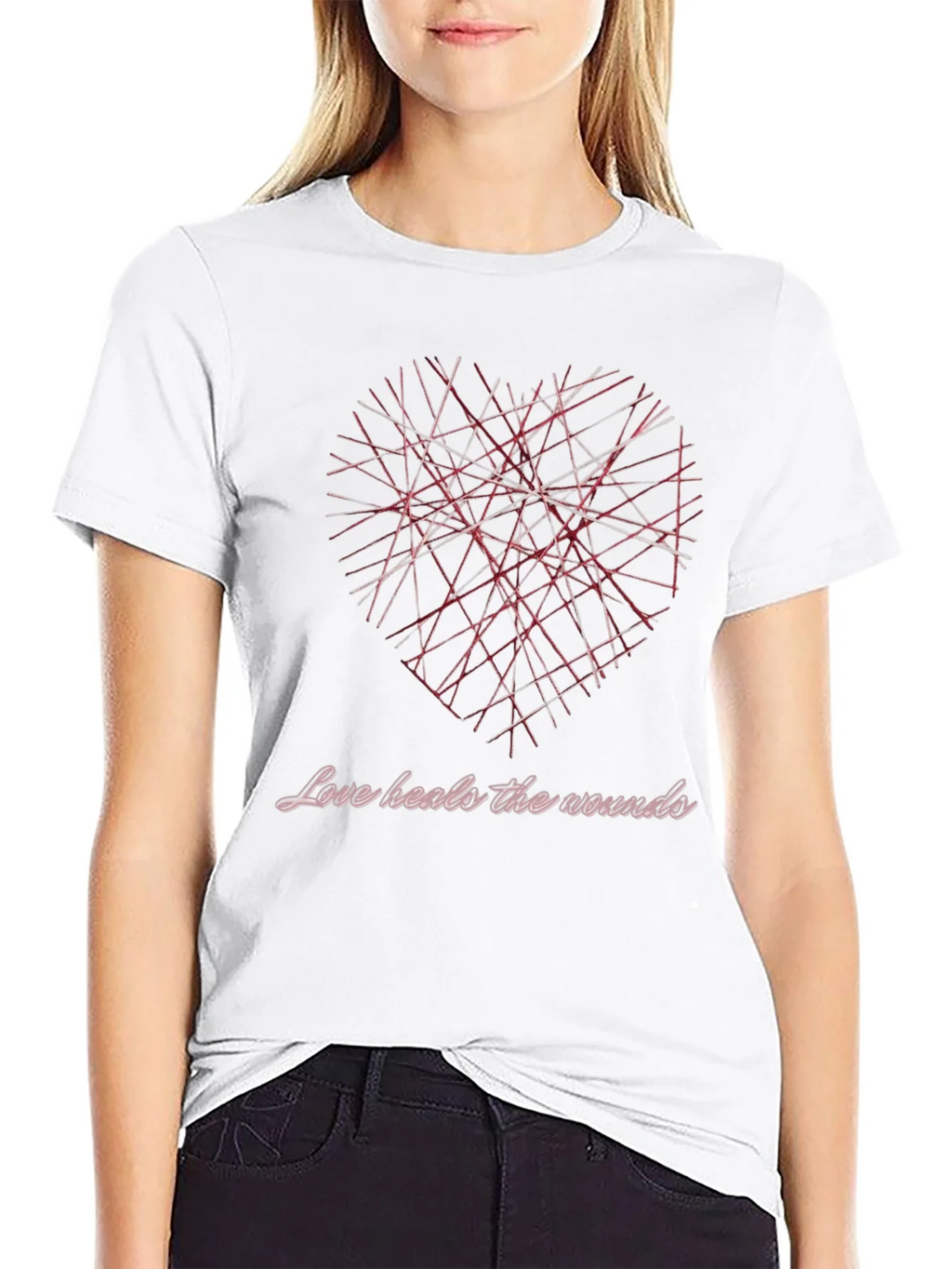 Love Heals Wounds Graphic T-Shirt