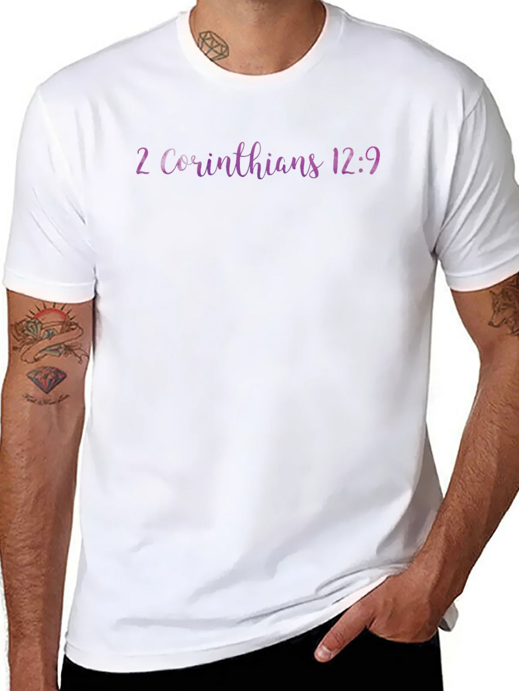 2 Corinthians 12:9 Graphic T-Shirt