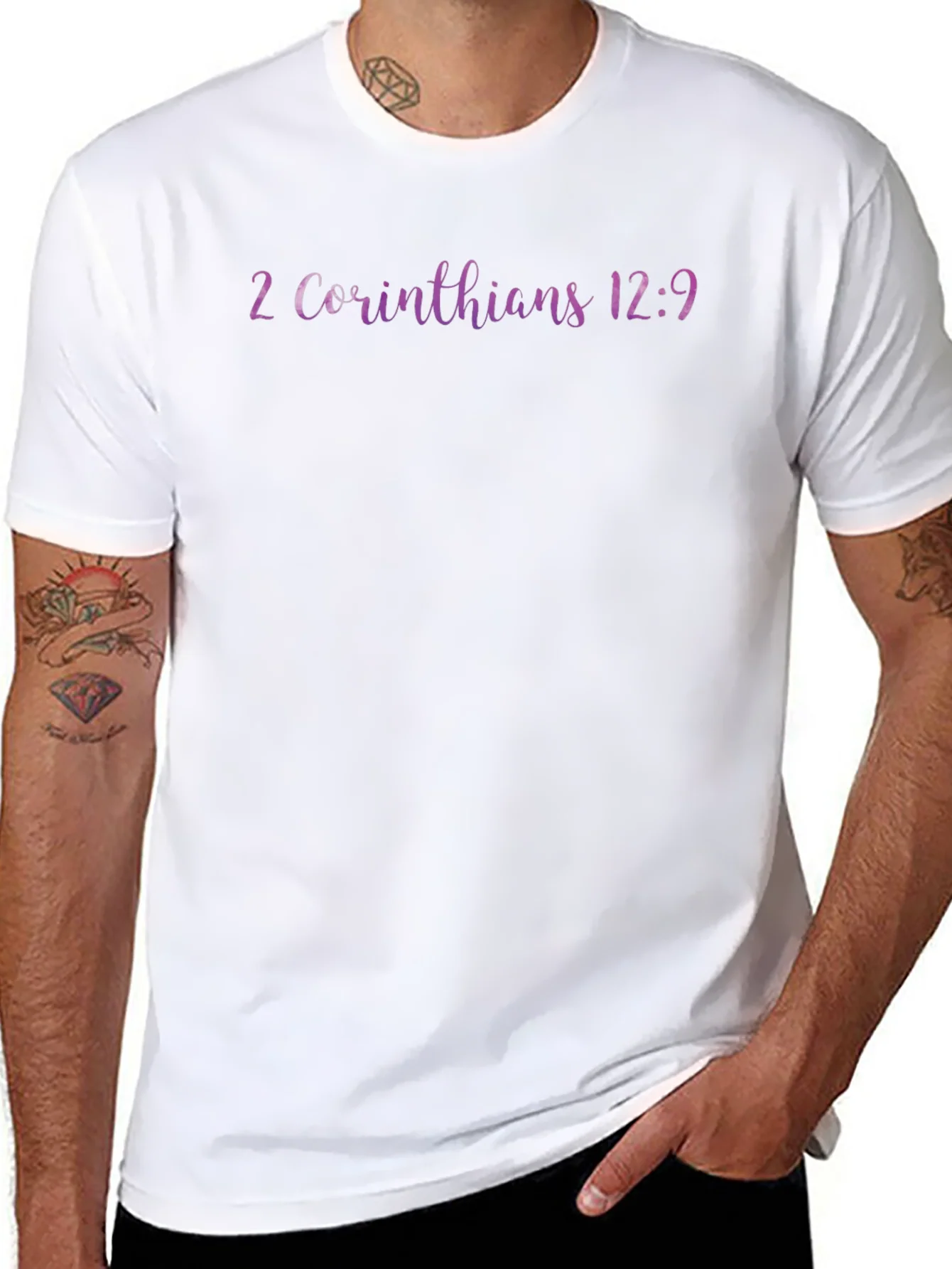 2 Corinthians 12:9 Graphic T-Shirt