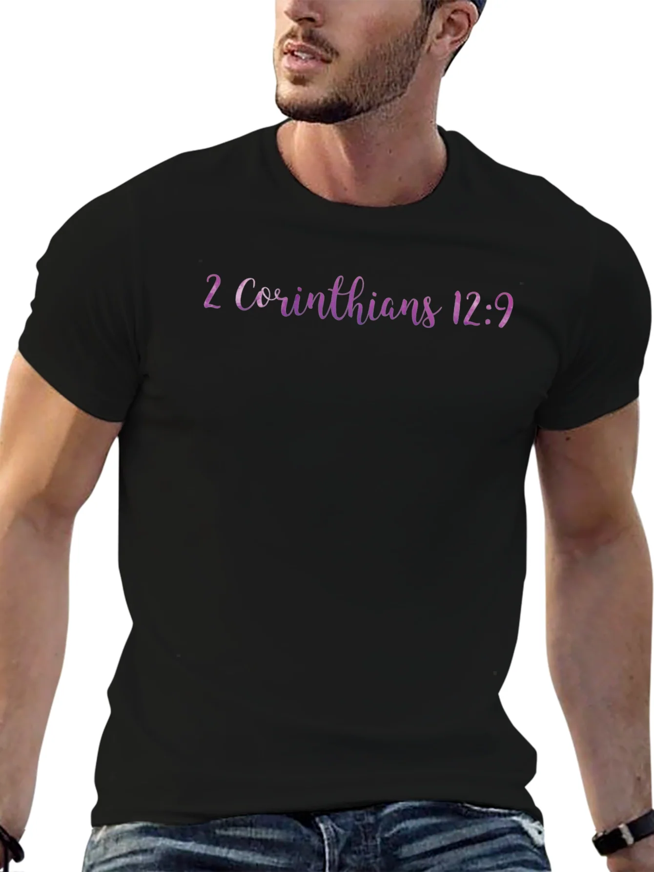 2 Corinthians 12:9 Graphic T-Shirt