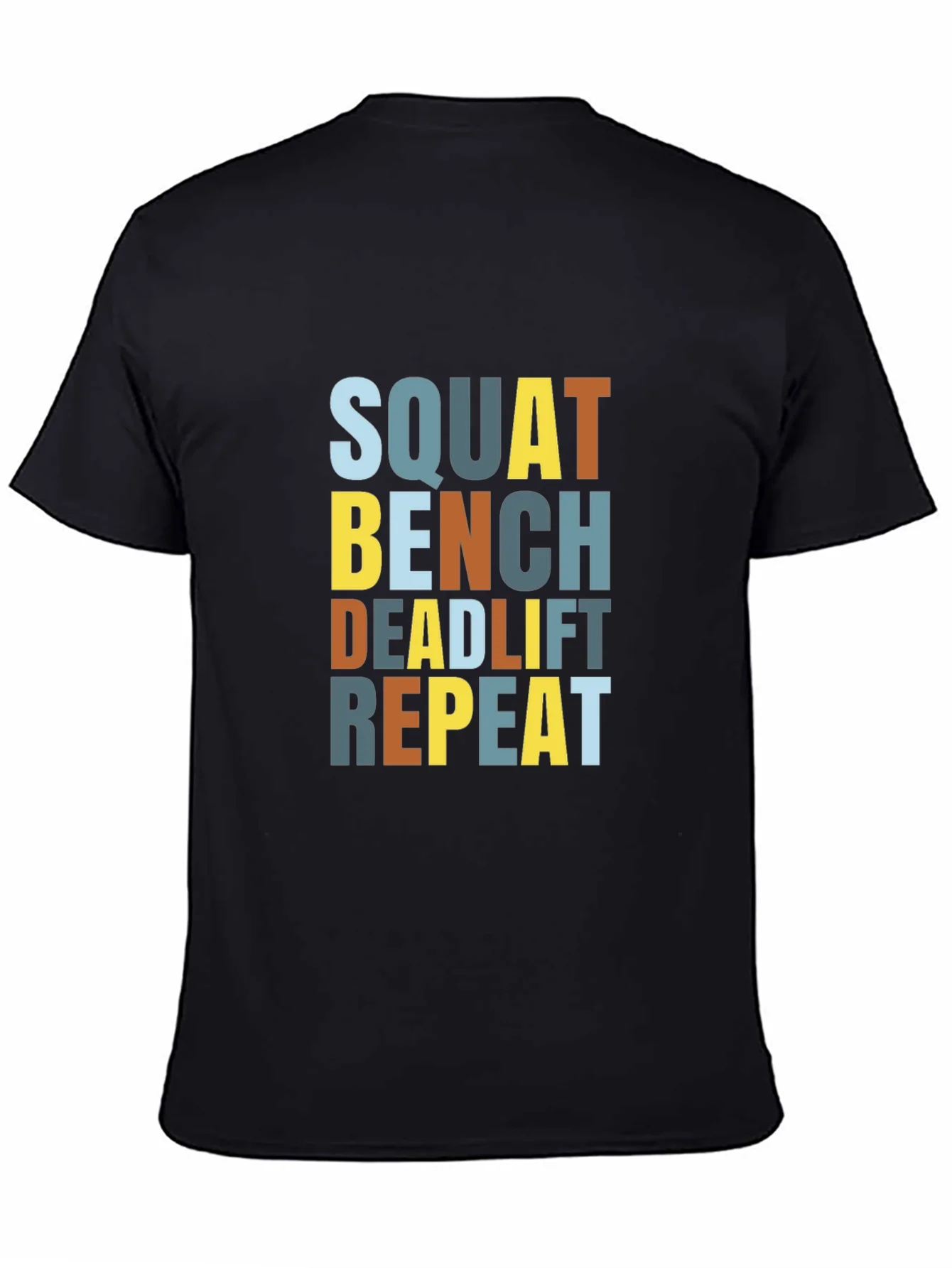 Squat Bench Deadlift Repeat Graphic Tee