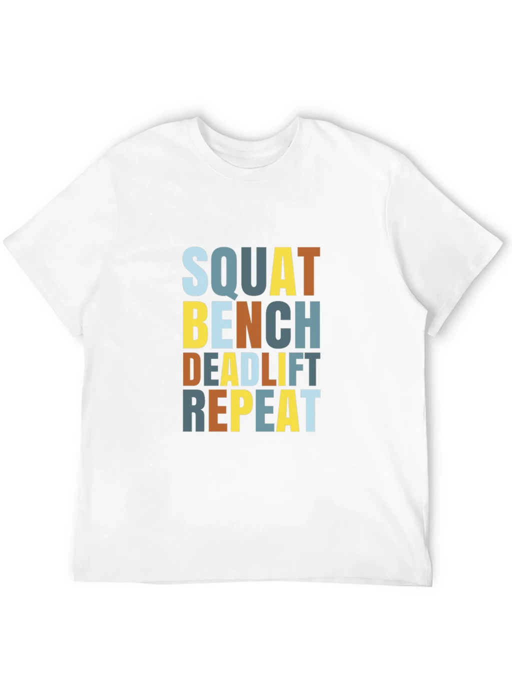 Squat Bench Deadlift Repeat Graphic Tee