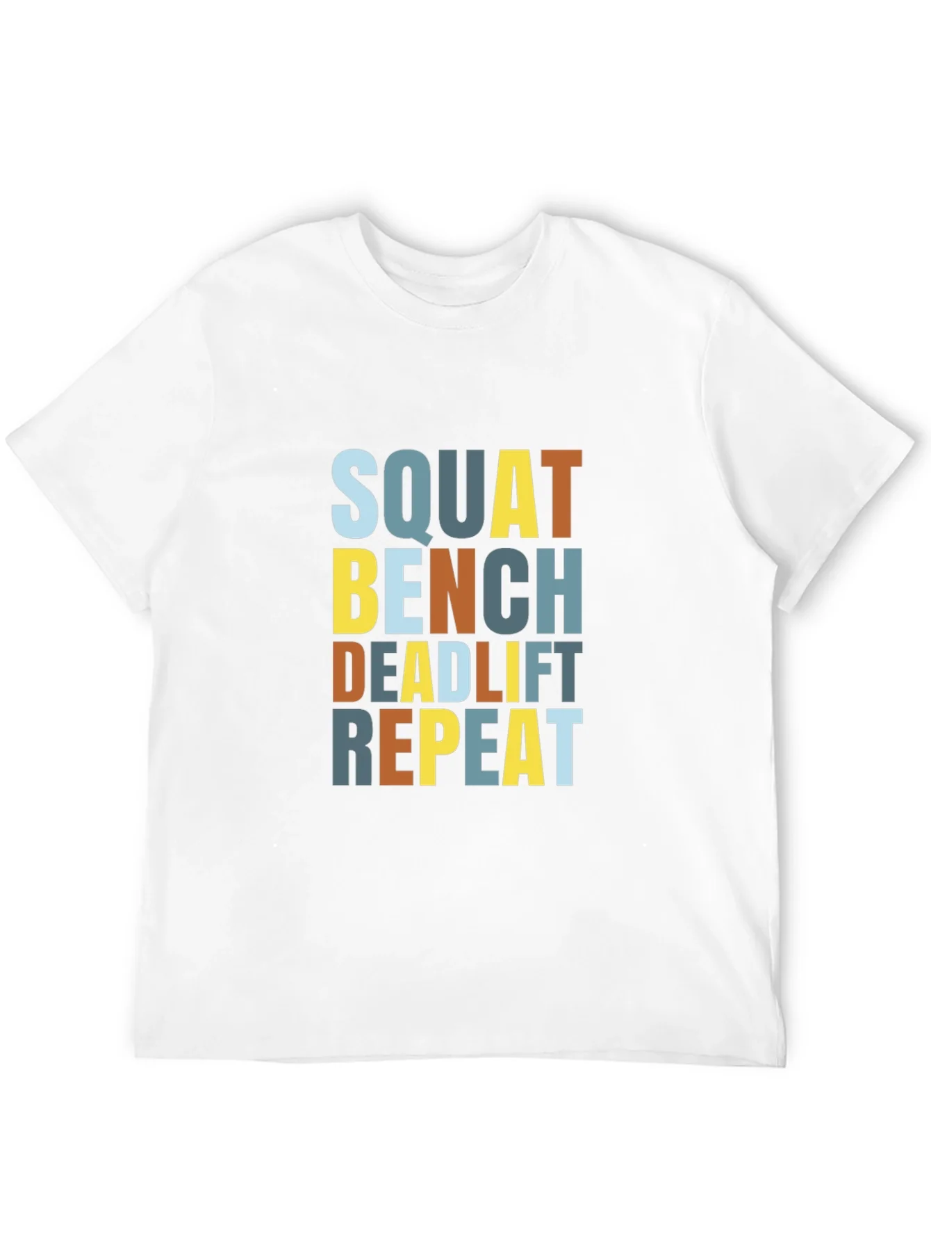 Squat Bench Deadlift Repeat Graphic Tee