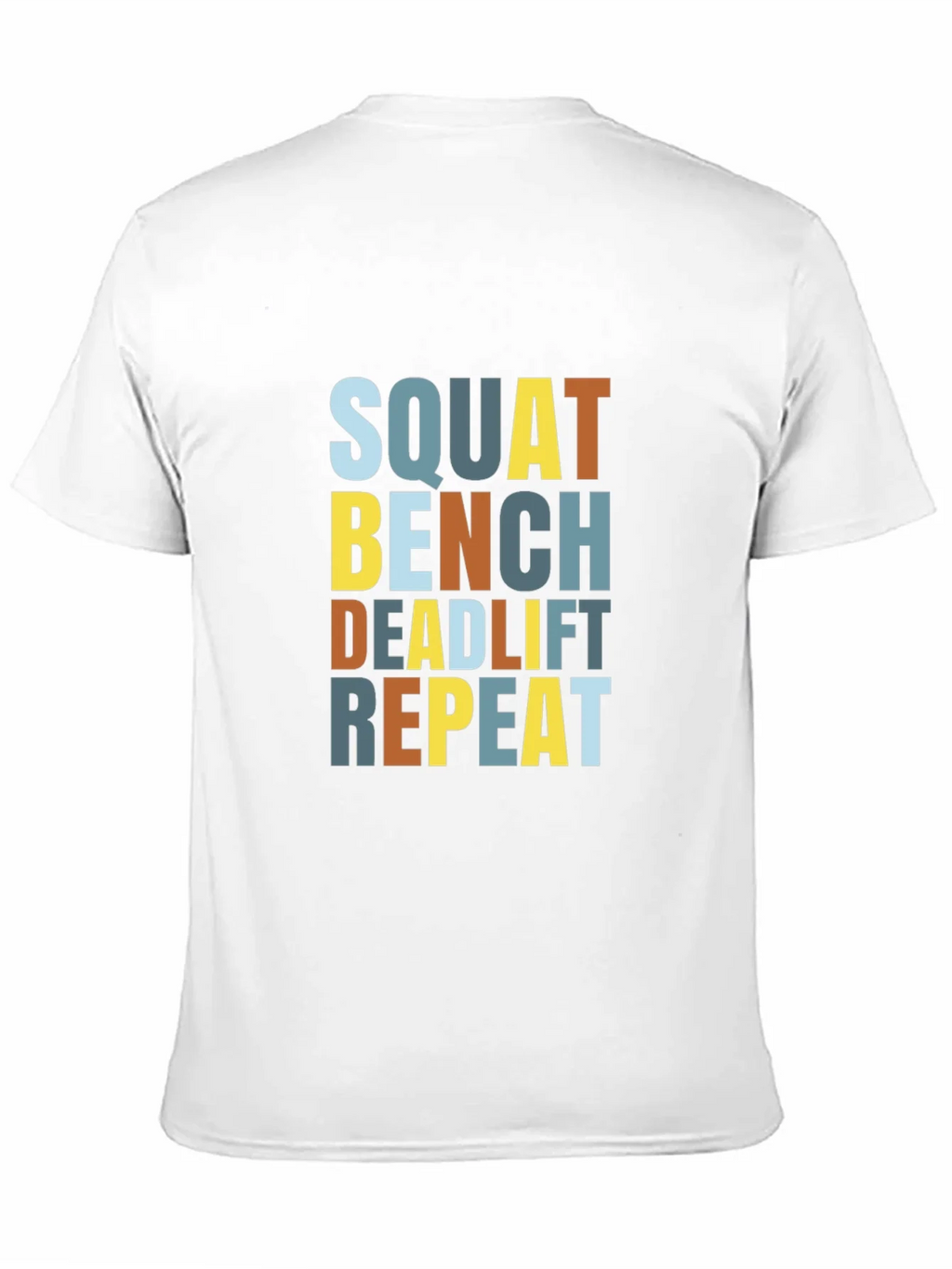 Squat Bench Deadlift Repeat Graphic Tee