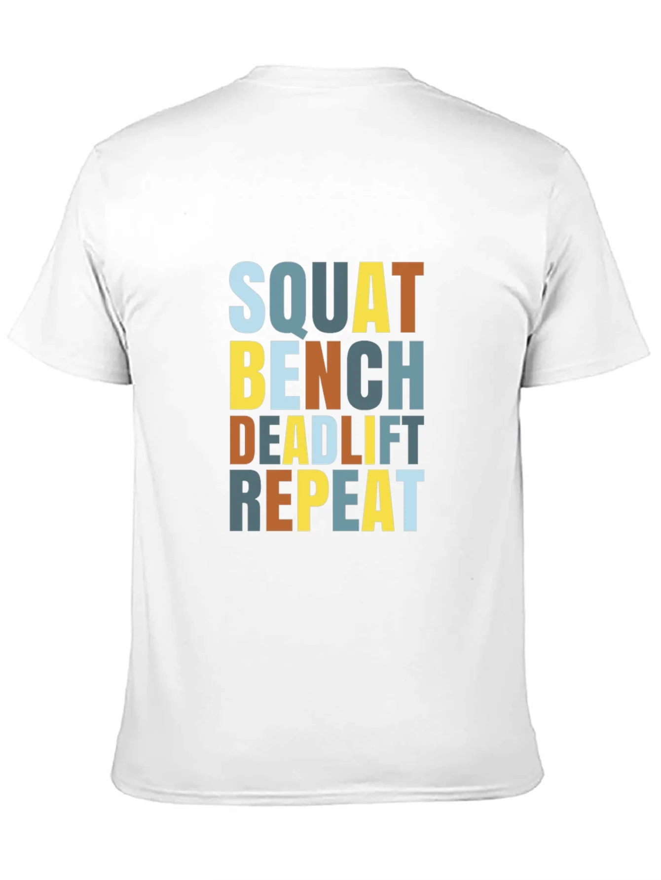 Squat Bench Deadlift Repeat Graphic Tee