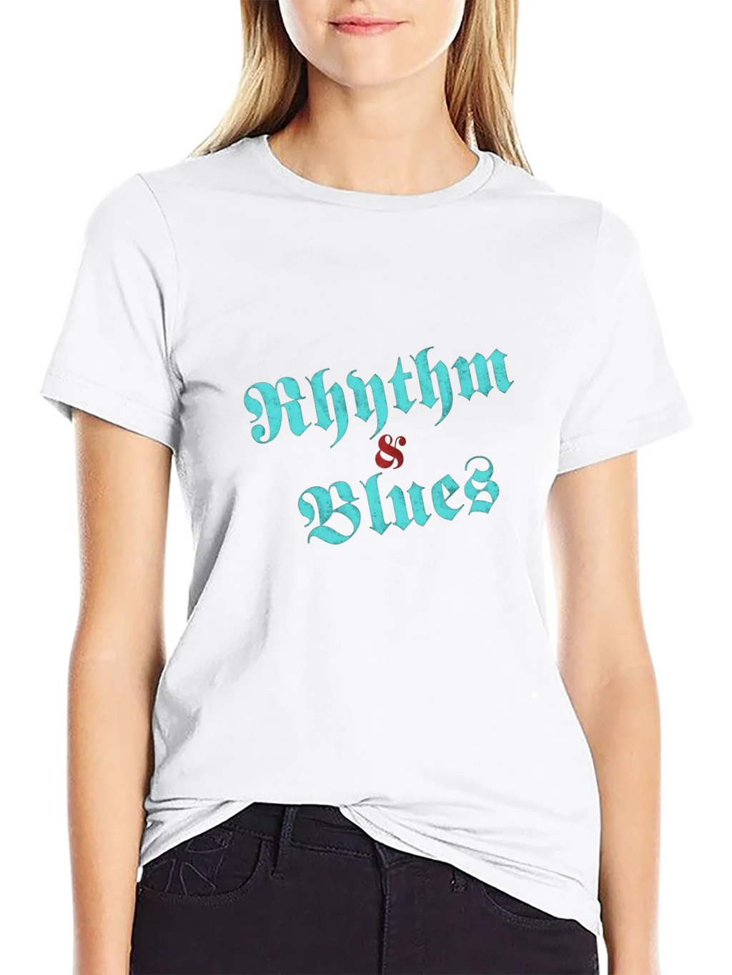 Rhythm & Blues Black Graphic Tee