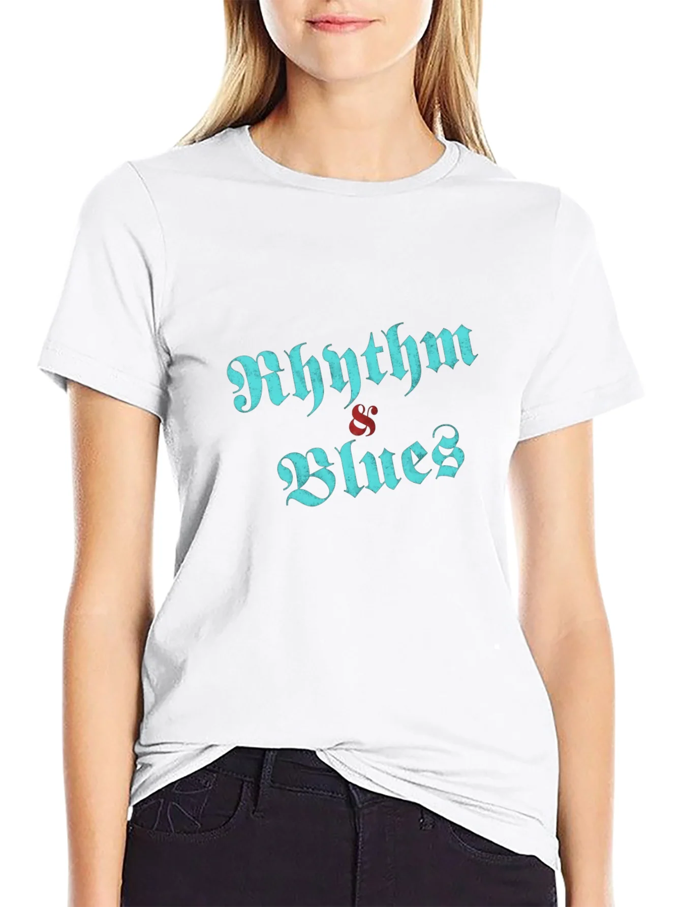 Rhythm & Blues Black Graphic Tee