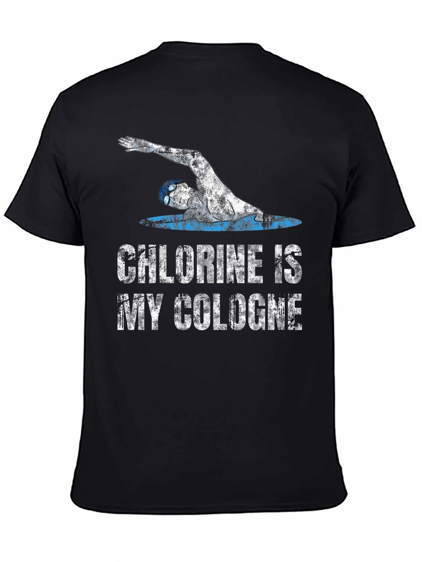 Chlorine is My Cologne T-Shirt - Swimmer Graphic Tee