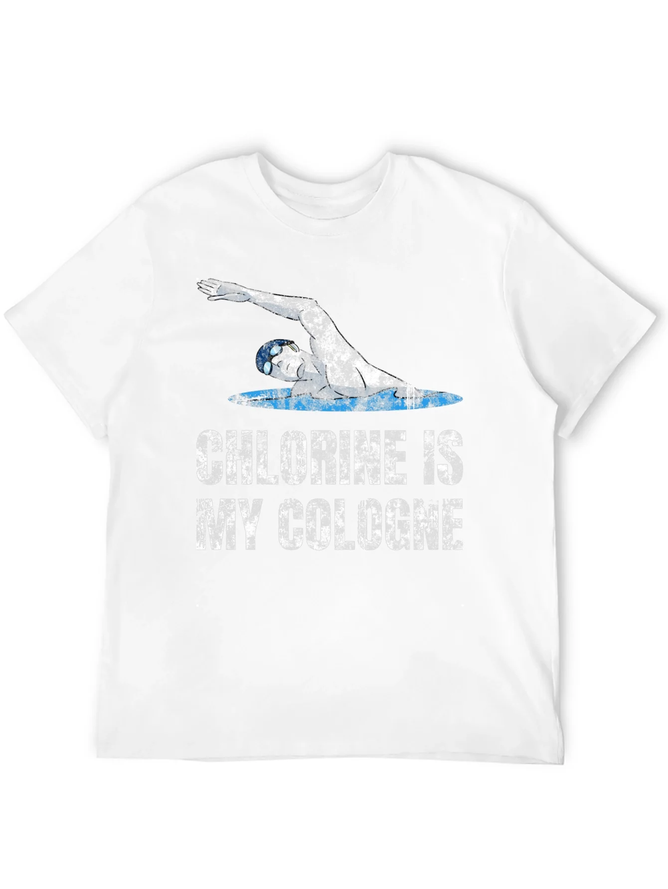 Chlorine is My Cologne T-Shirt - Swimmer Graphic Tee