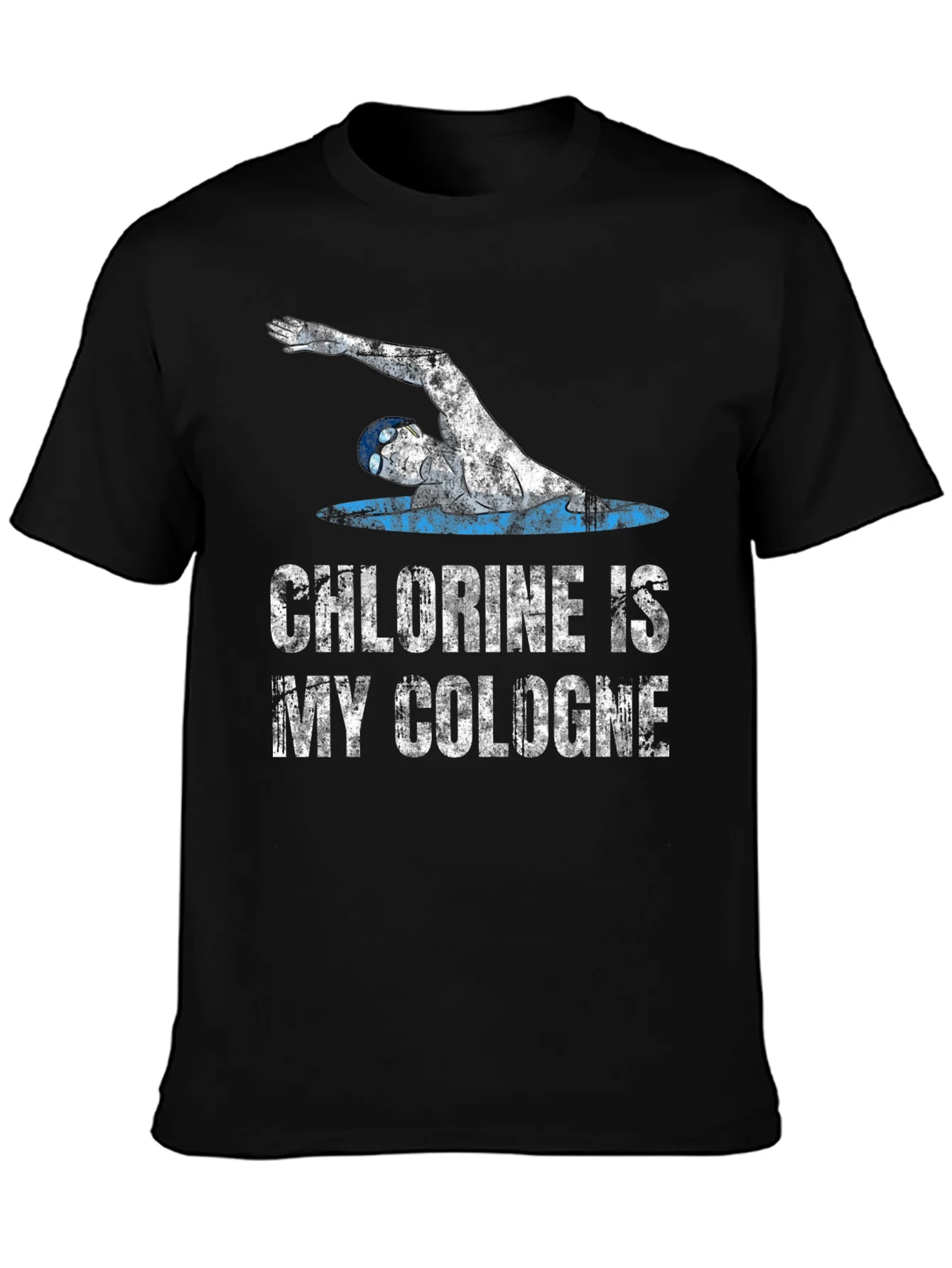 Chlorine is My Cologne T-Shirt - Swimmer Graphic Tee
