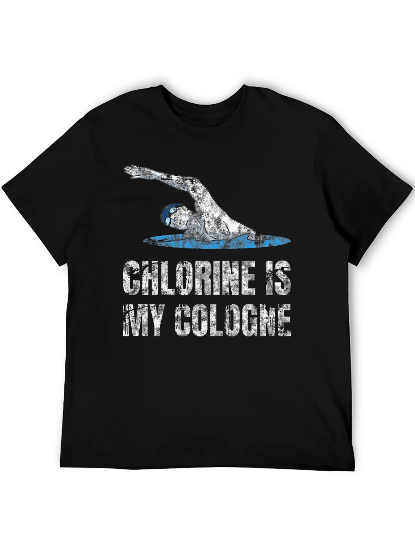 Chlorine is My Cologne T-Shirt - Swimmer Graphic Tee