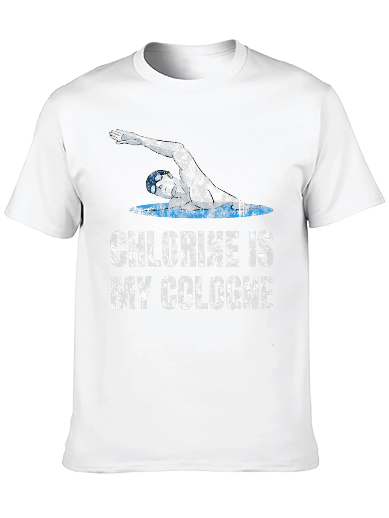 Chlorine is My Cologne T-Shirt - Swimmer Graphic Tee