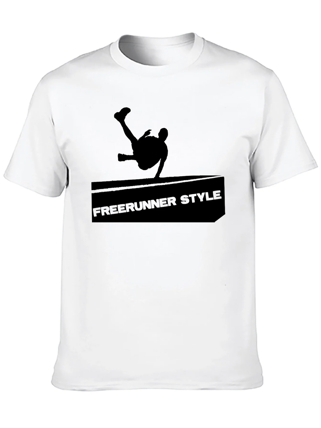 Freerunner Style Black Graphic Tee