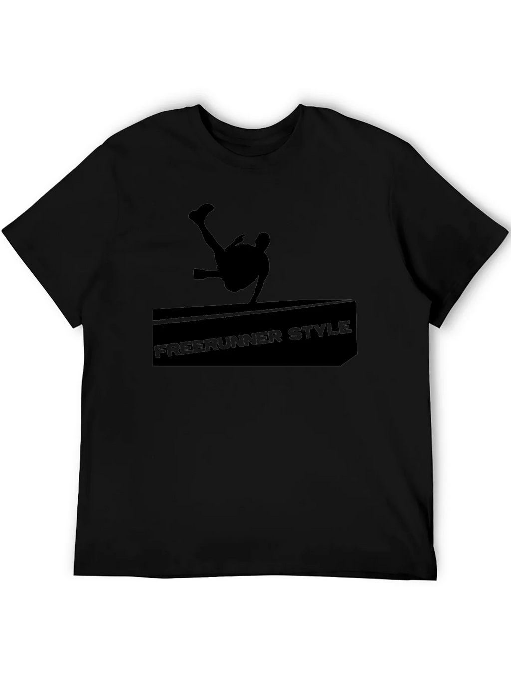 Freerunner Style Black Graphic Tee