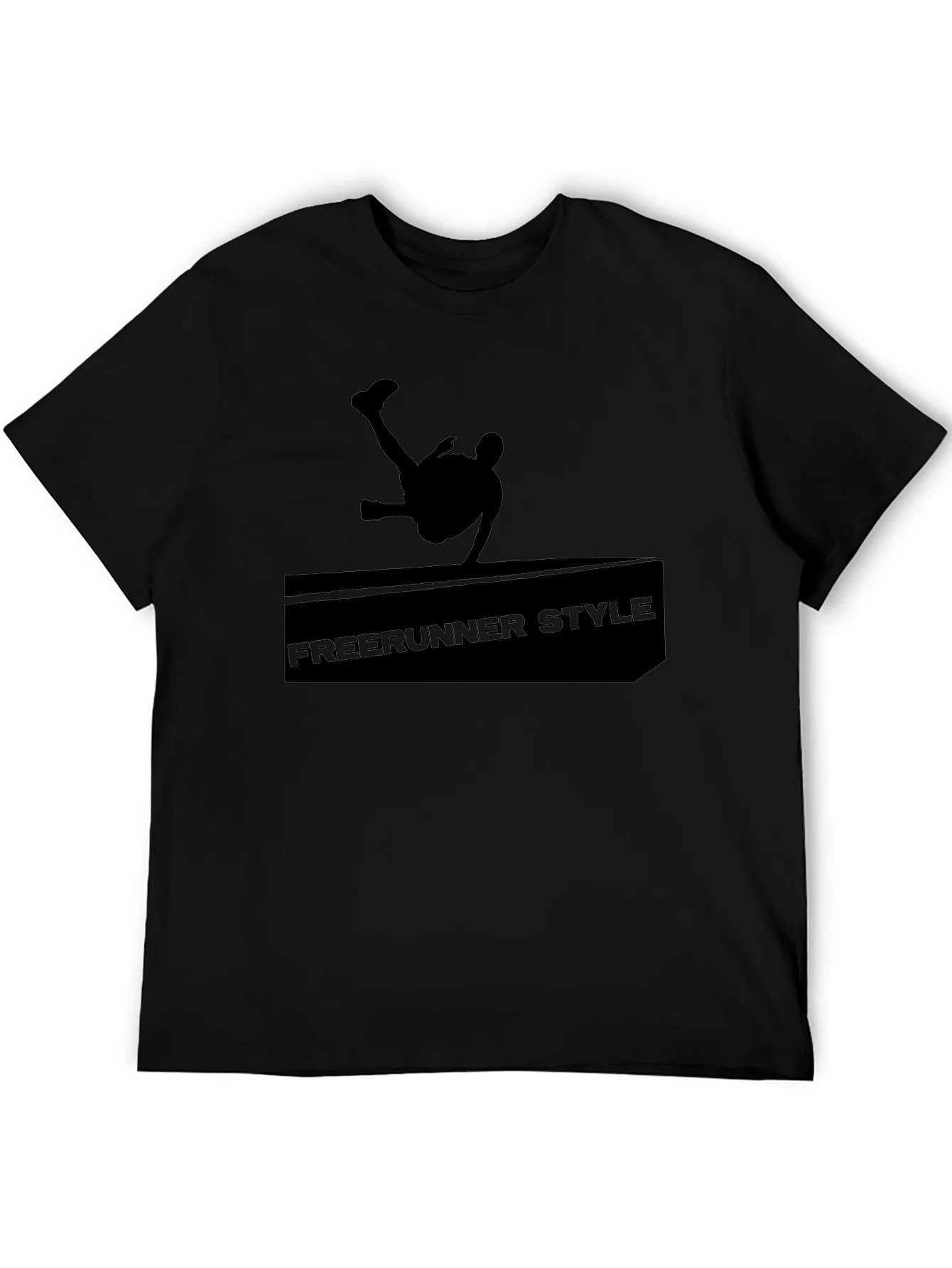 Freerunner Style Black Graphic Tee