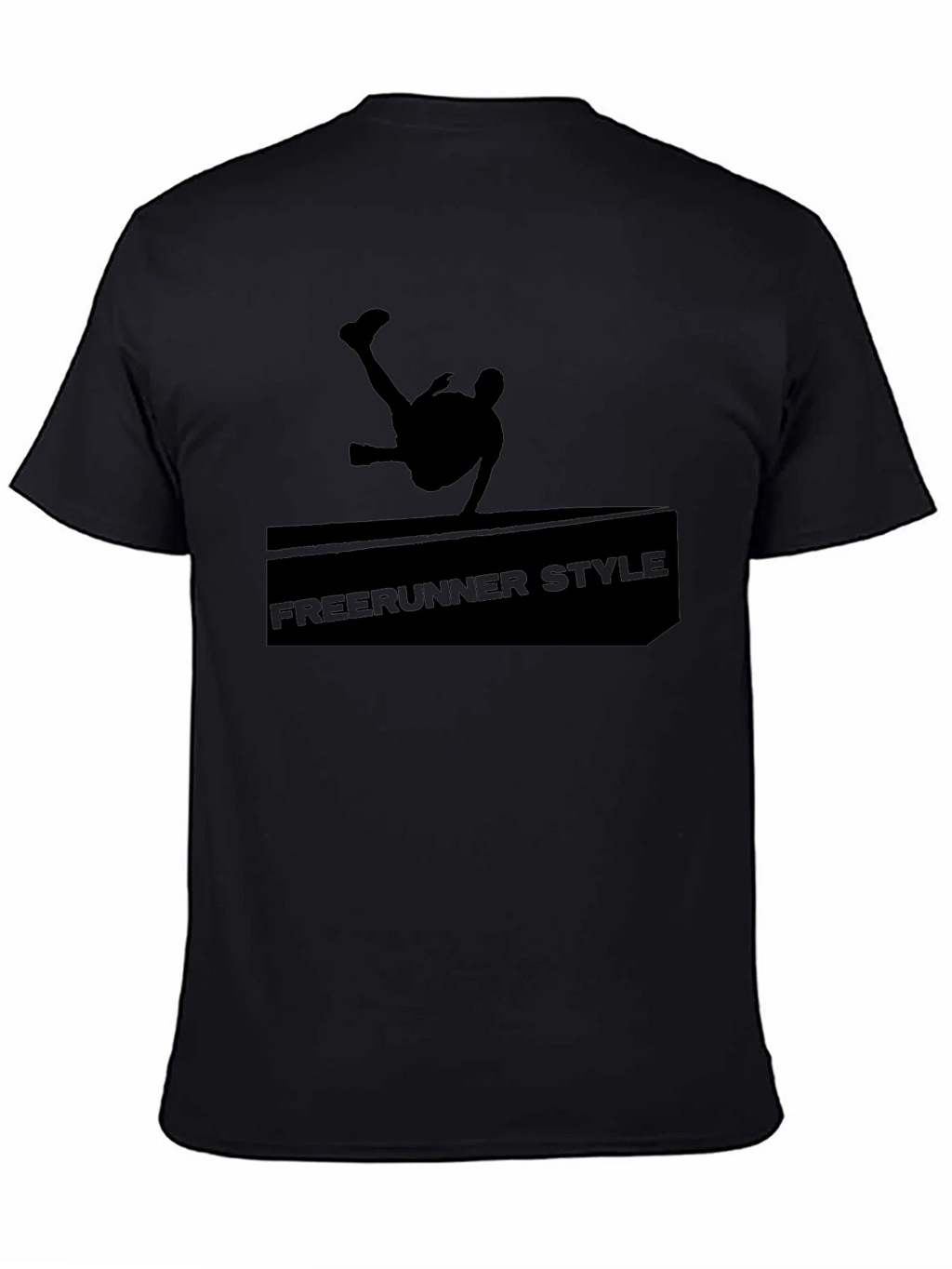Freerunner Style Black Graphic Tee