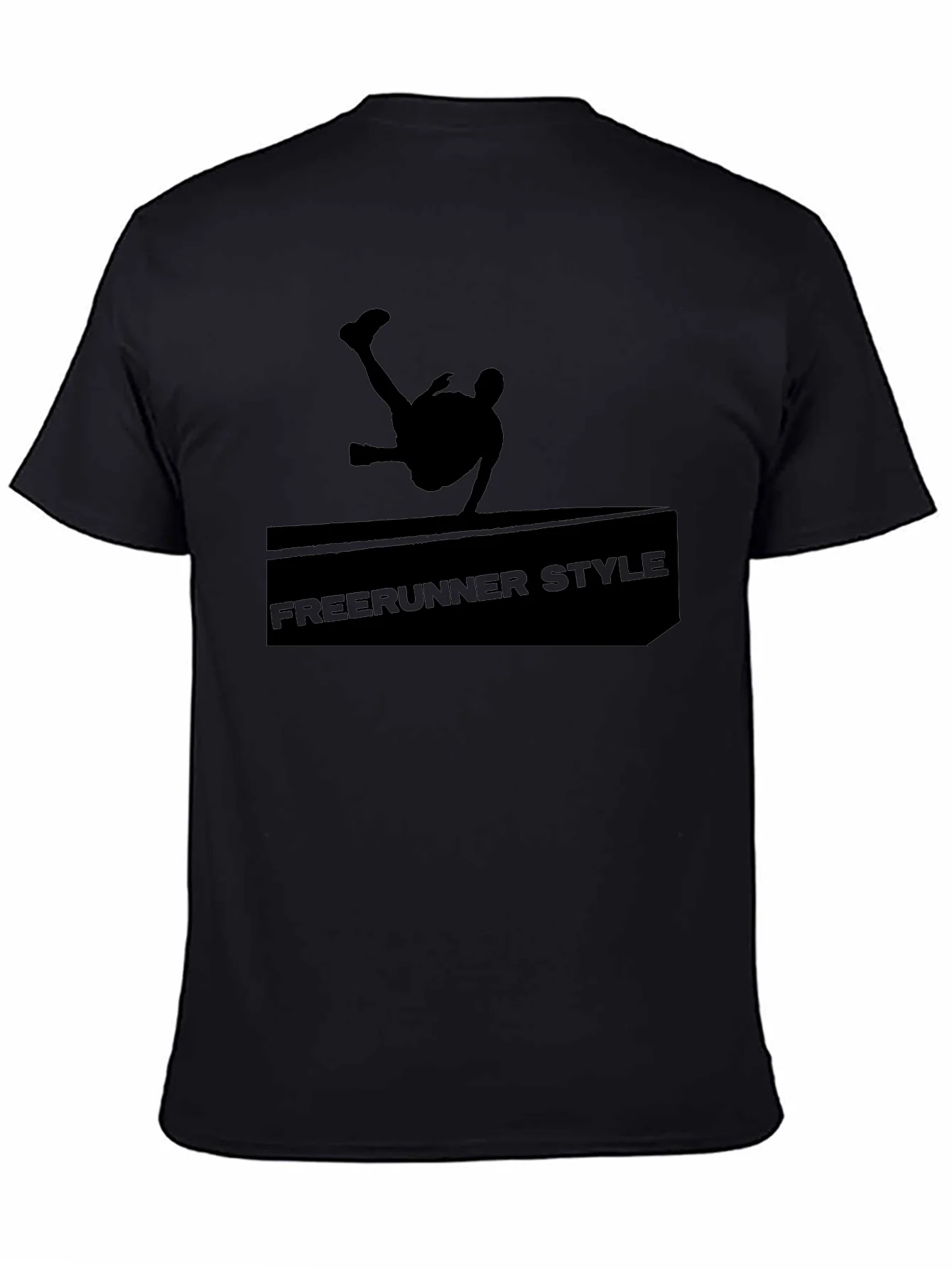 Freerunner Style Black Graphic Tee