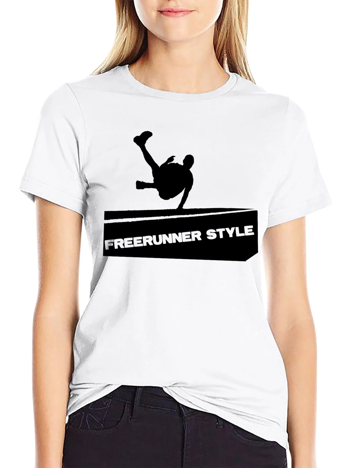 Freerunner Style Black Graphic Tee