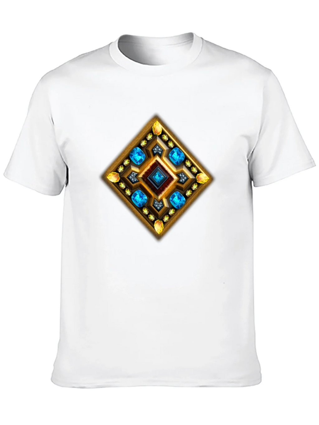 Gemstone Diamond Graphic T-Shirt