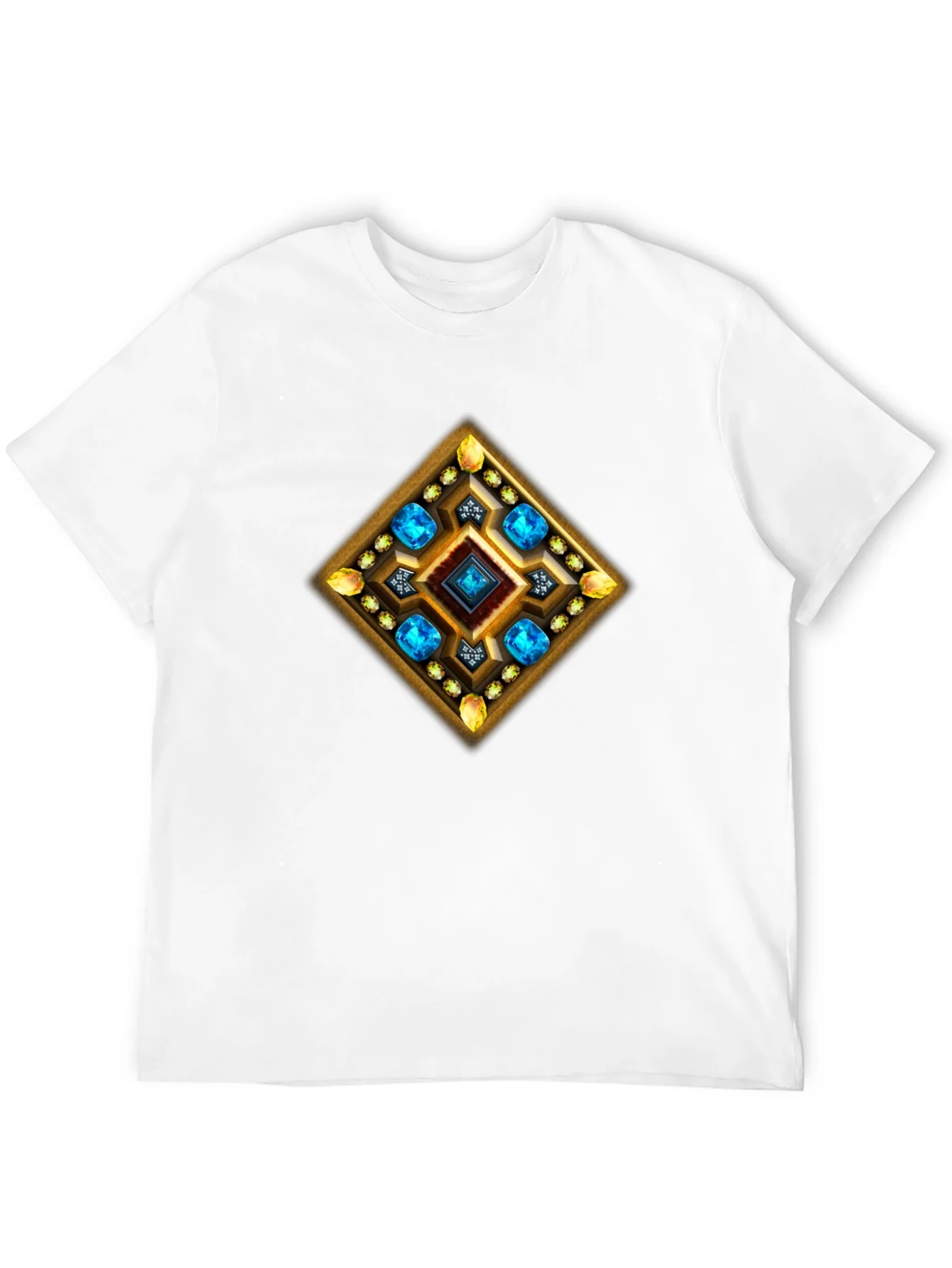 Gemstone Diamond Graphic T-Shirt