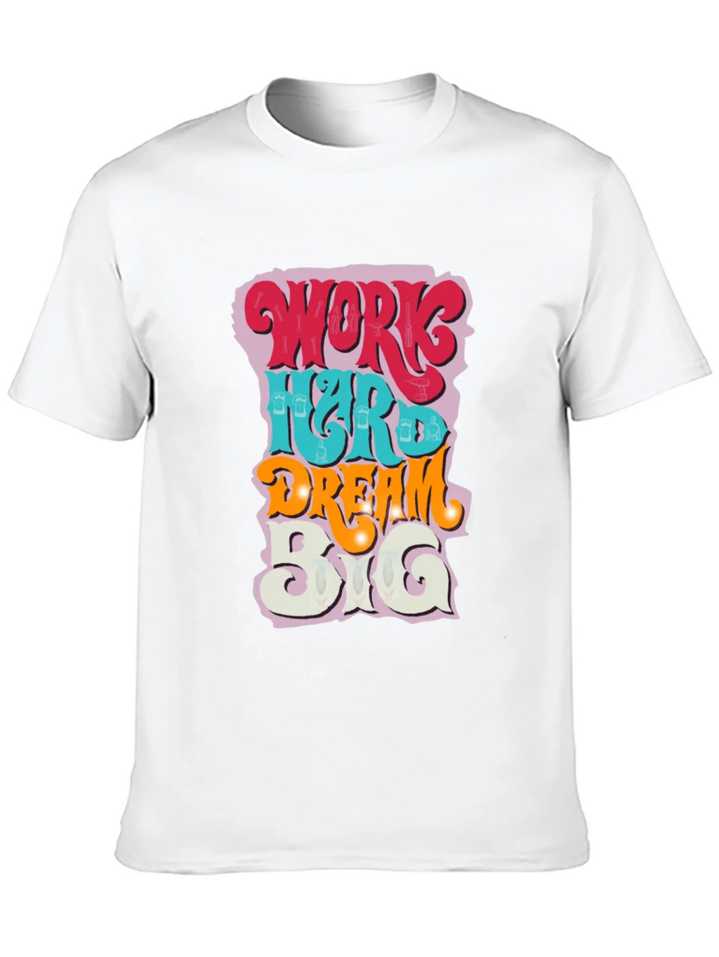 Work Hard Dream Big Graphic Tee