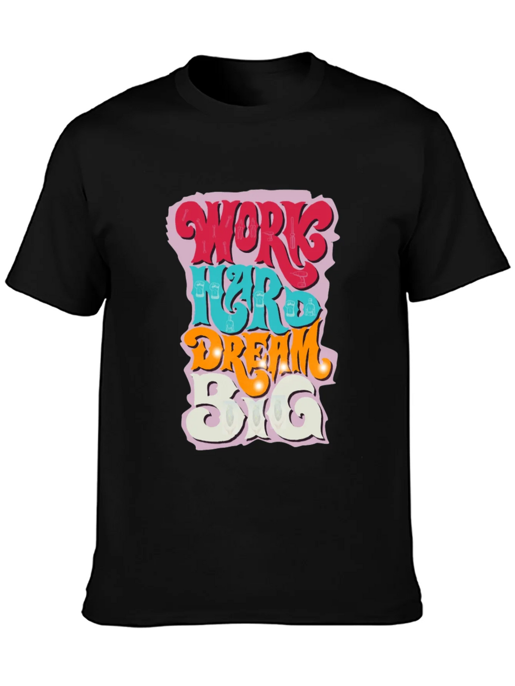 Work Hard Dream Big Graphic Tee