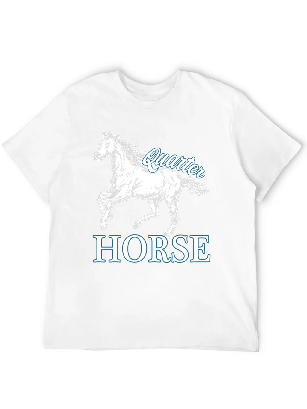 Quarter Horse Graphic T-Shirt - Black