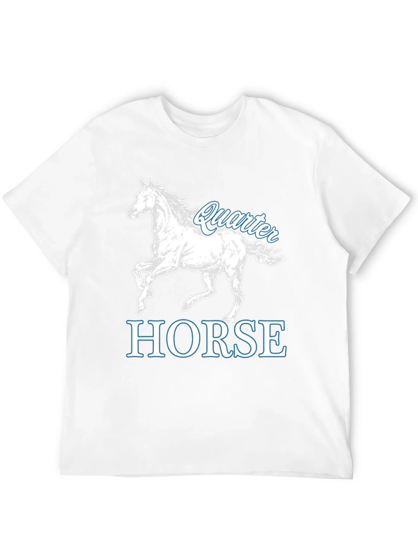 Quarter Horse Graphic T-Shirt - Black
