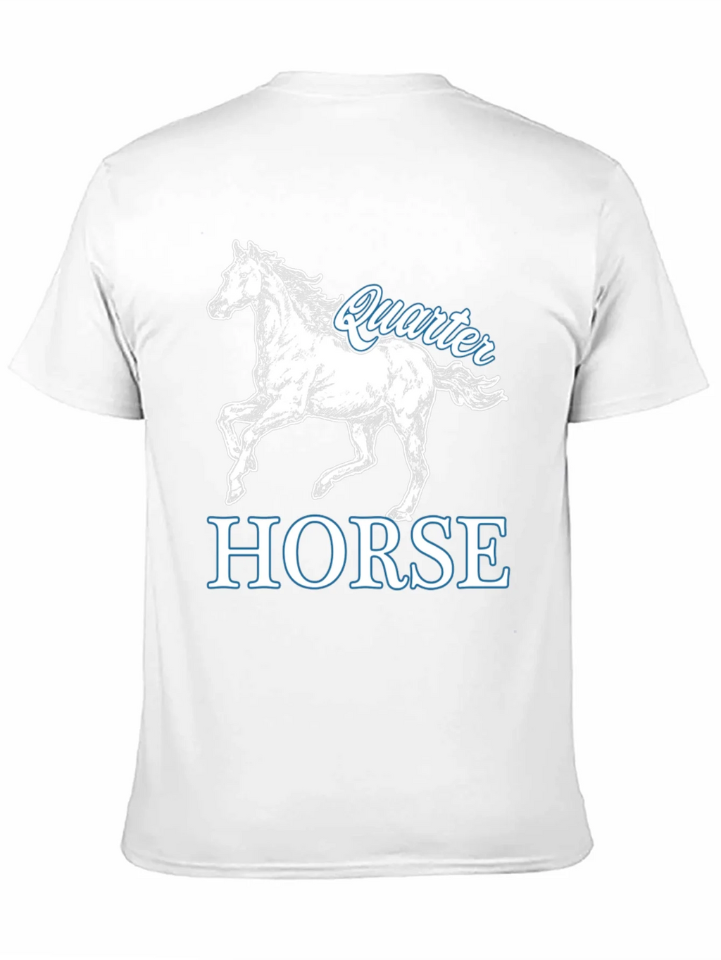 Quarter Horse Graphic T-Shirt - Black