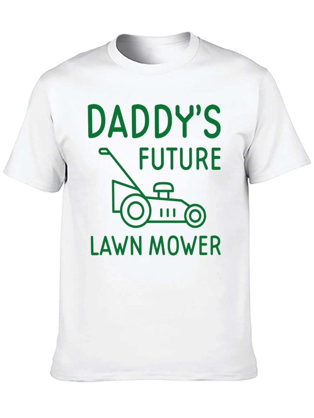 Daddys Future Lawn Mower T-Shirt - Funny Dad Gift