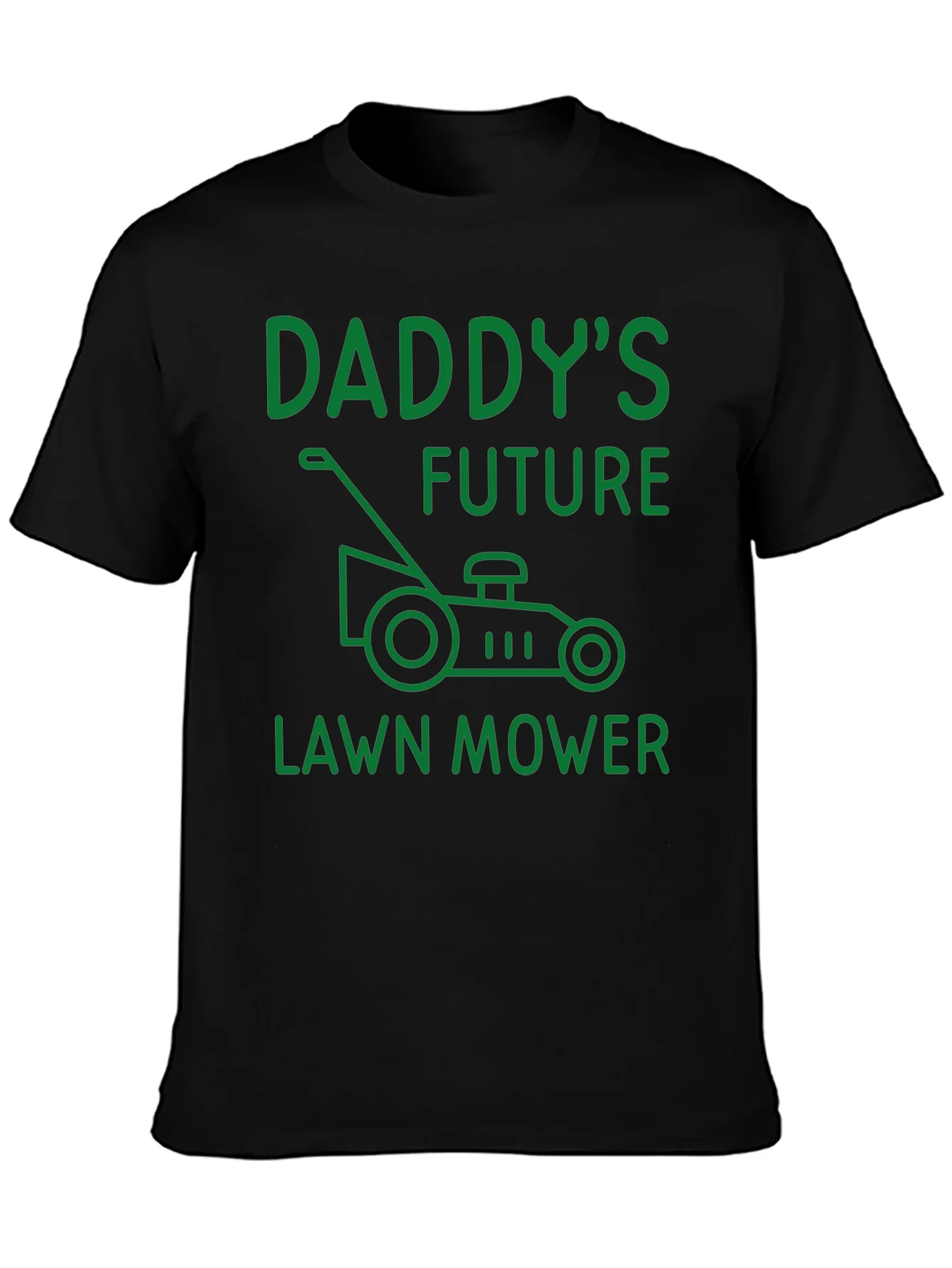 Daddys Future Lawn Mower T-Shirt - Funny Dad Gift