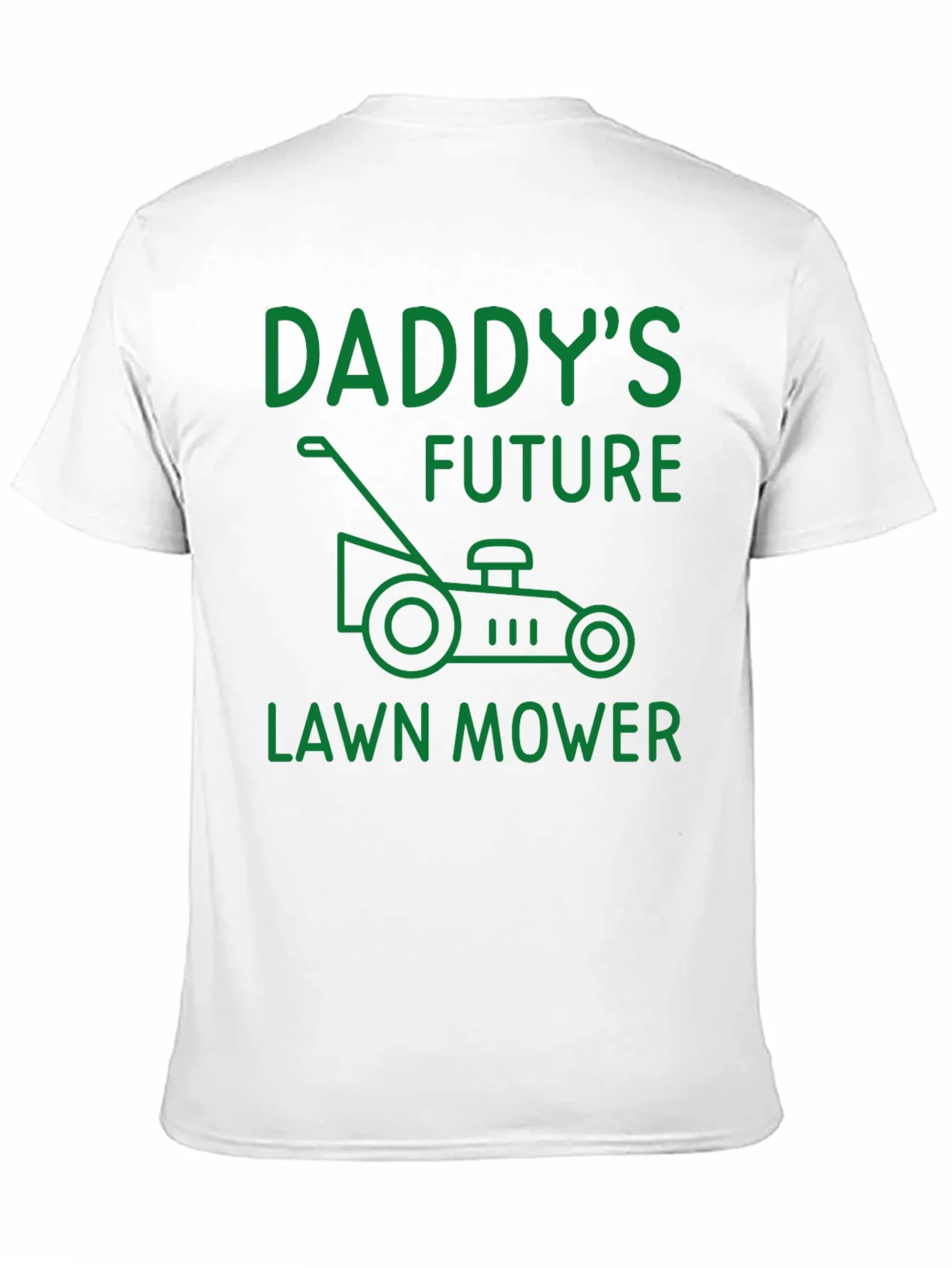 Daddys Future Lawn Mower T-Shirt - Funny Dad Gift