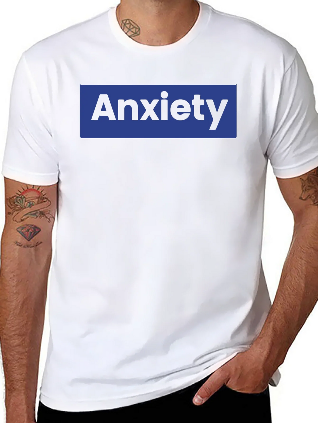 Anxiety T-Shirt - Black