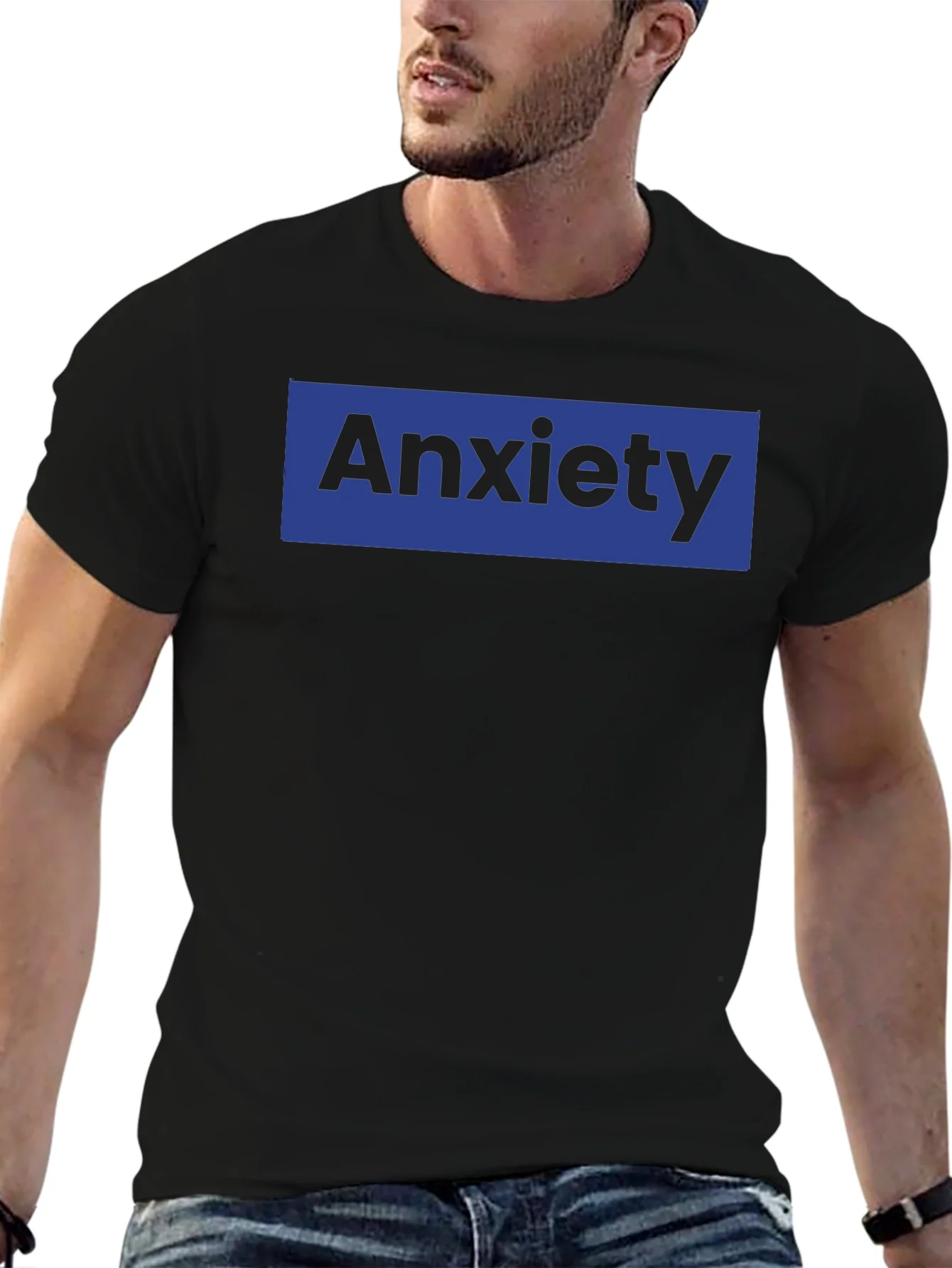 Anxiety T-Shirt - Black