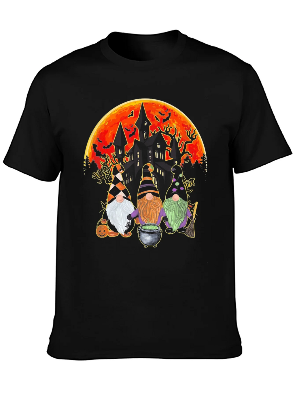 Halloween Gnomes T-Shirt: Spooky Fun!