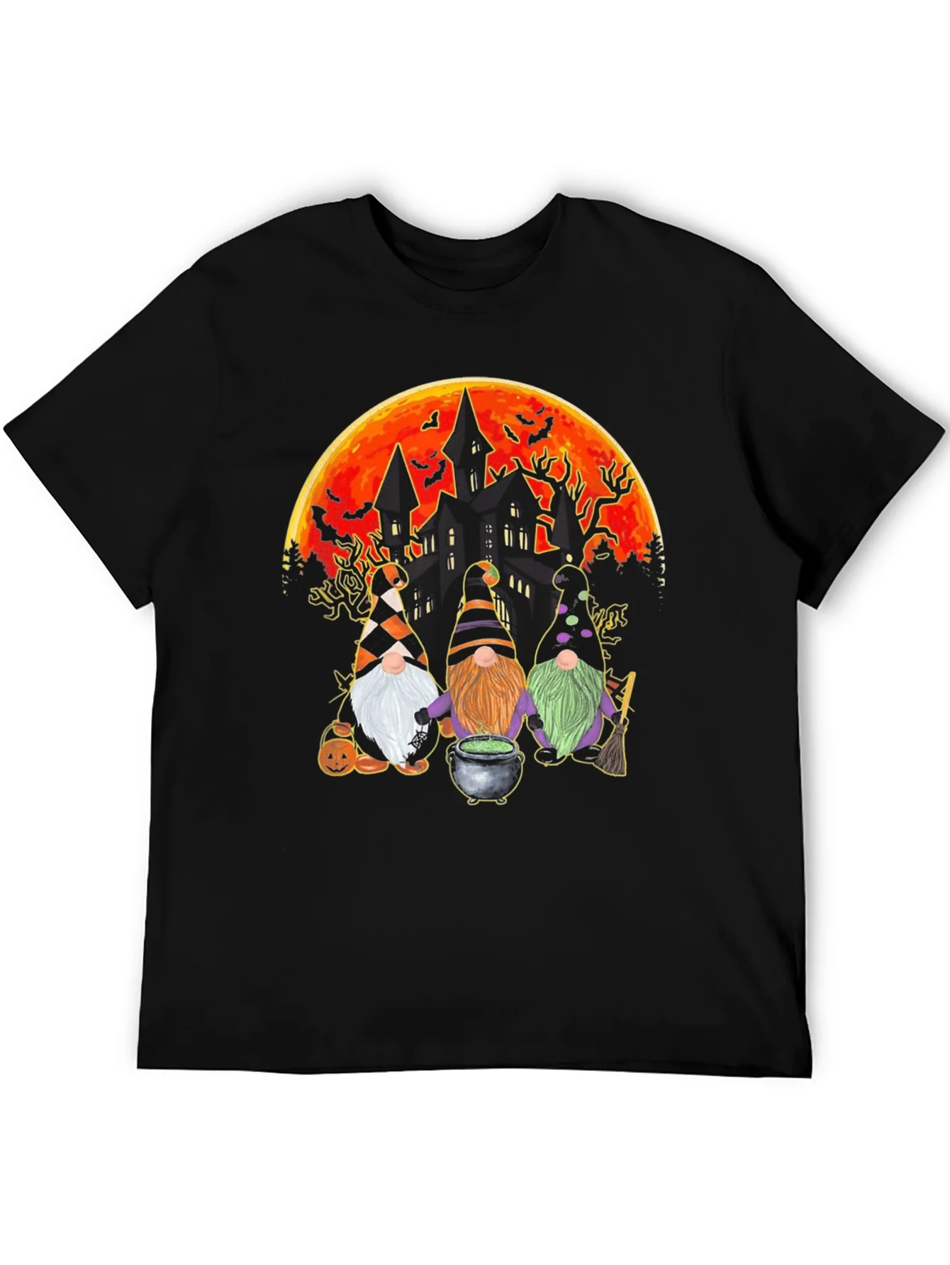 Halloween Gnomes T-Shirt: Spooky Fun!