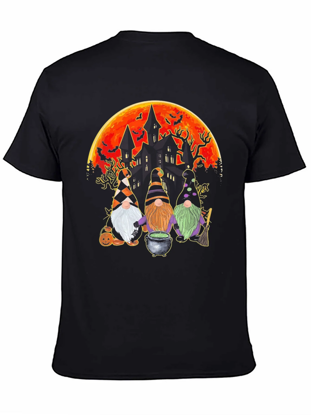 Halloween Gnomes T-Shirt: Spooky Fun!