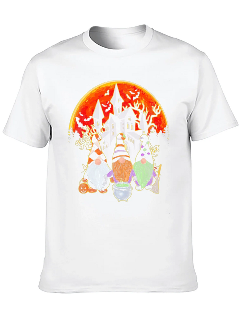 Halloween Gnomes T-Shirt: Spooky Fun!