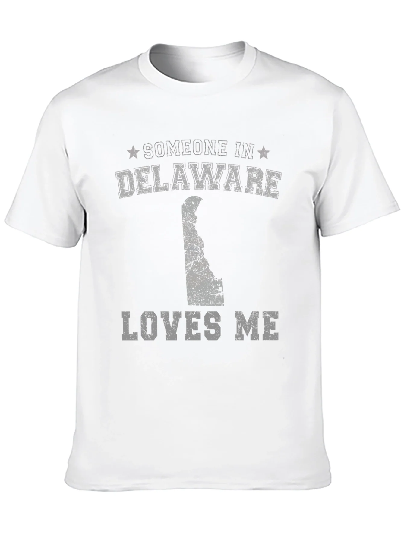 Delaware State Pride T-Shirt - Someone in Delaware Loves Me