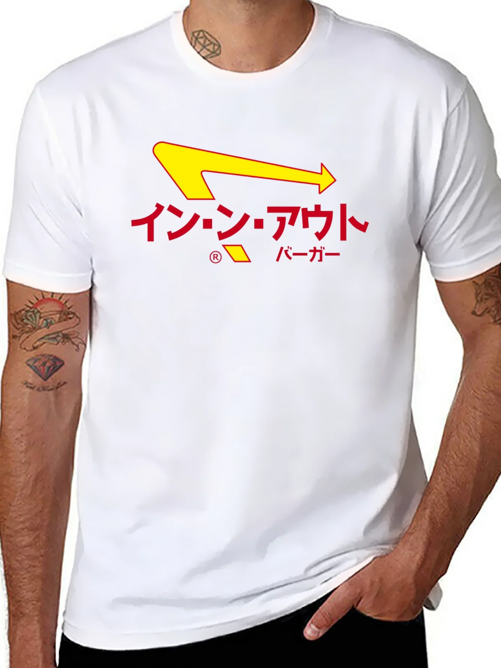 In-N-Out Burger Japanese Graphic T-Shirt