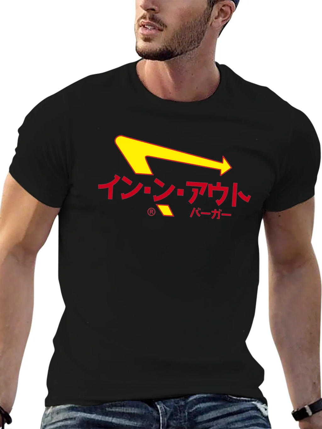In-N-Out Burger Japanese Graphic T-Shirt