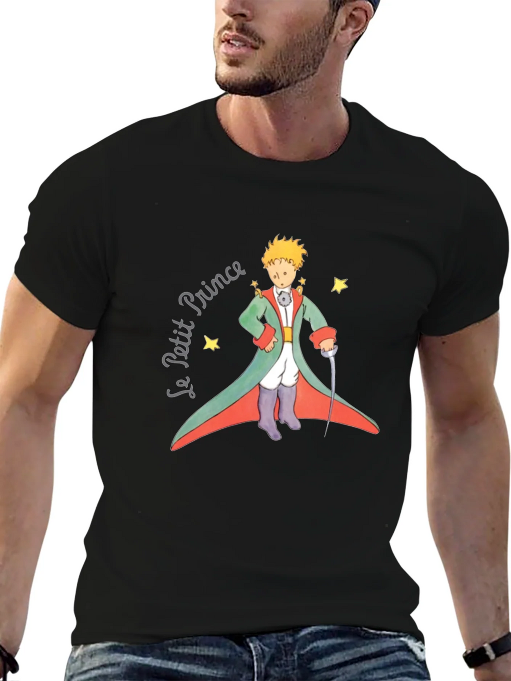 Le Petit Prince Graphic Tee - Classic Novel Design