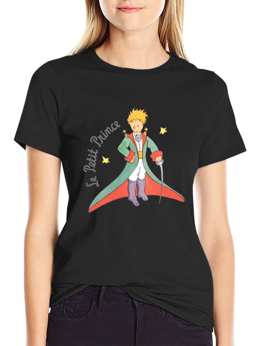 Le Petit Prince Graphic Tee - Classic Novel Design