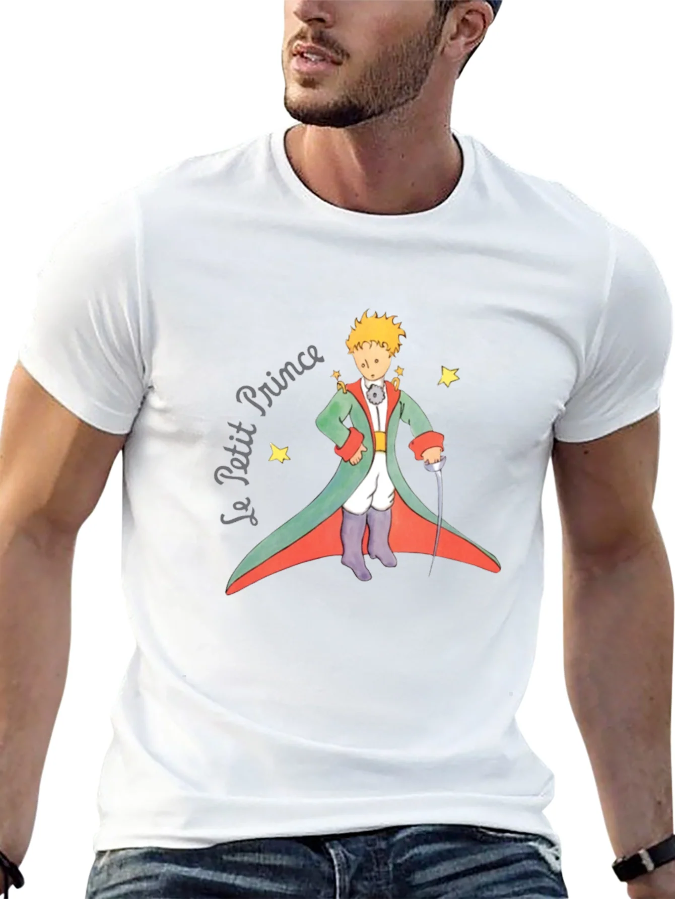 Le Petit Prince Graphic Tee - Classic Novel Design