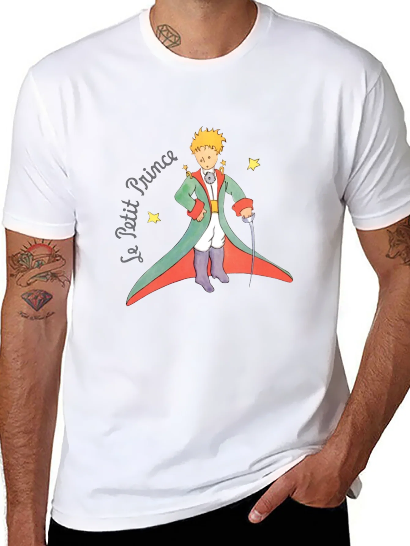 Le Petit Prince Graphic Tee - Classic Novel Design